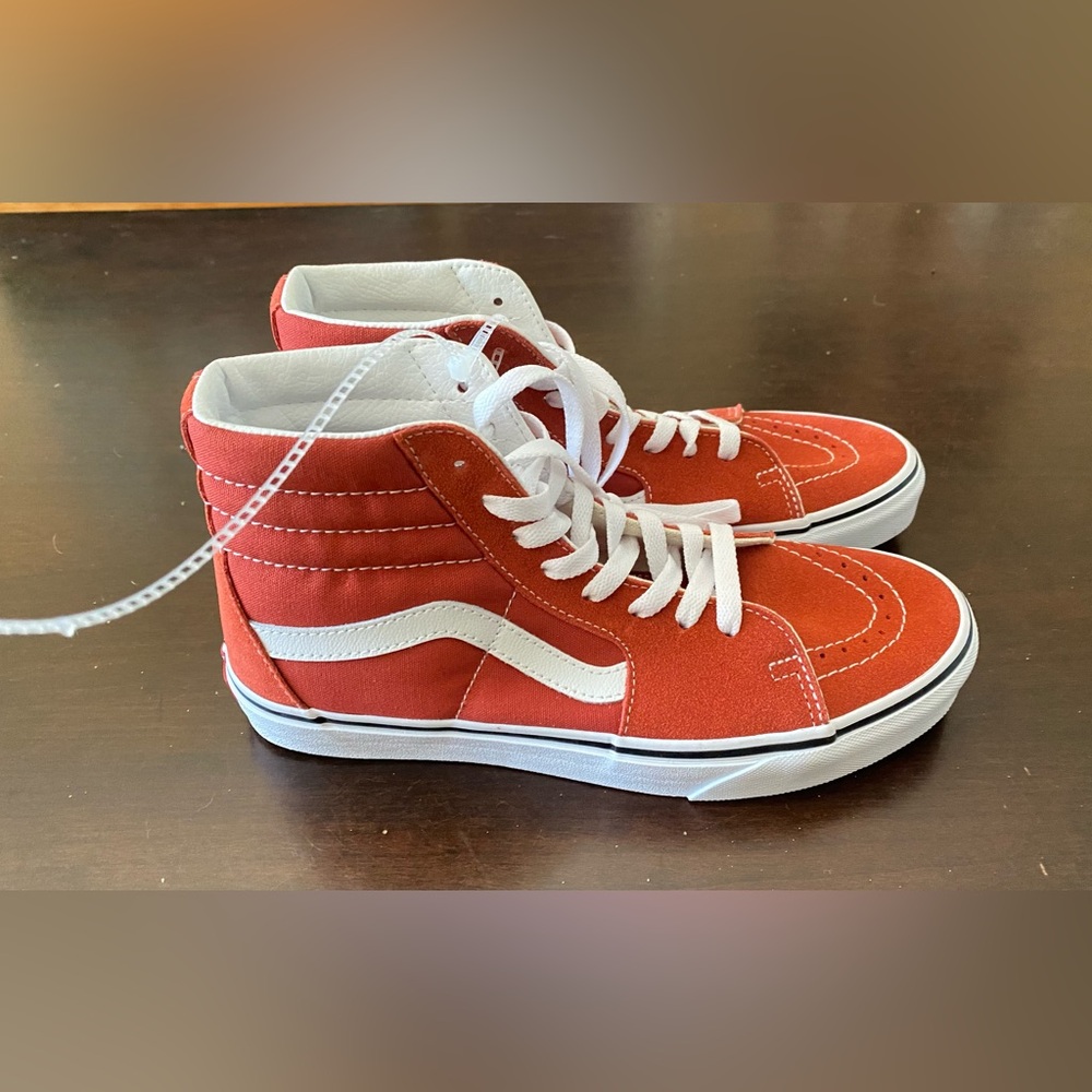 Brand New - Womans Vans Hightop, Size 9.